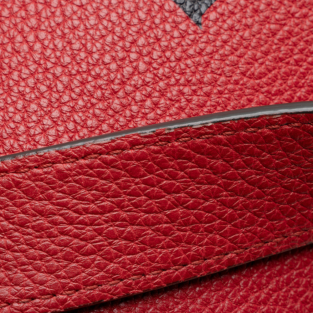 Gucci Leather Logo Half Moon Messenger Bag (SHF-21798)