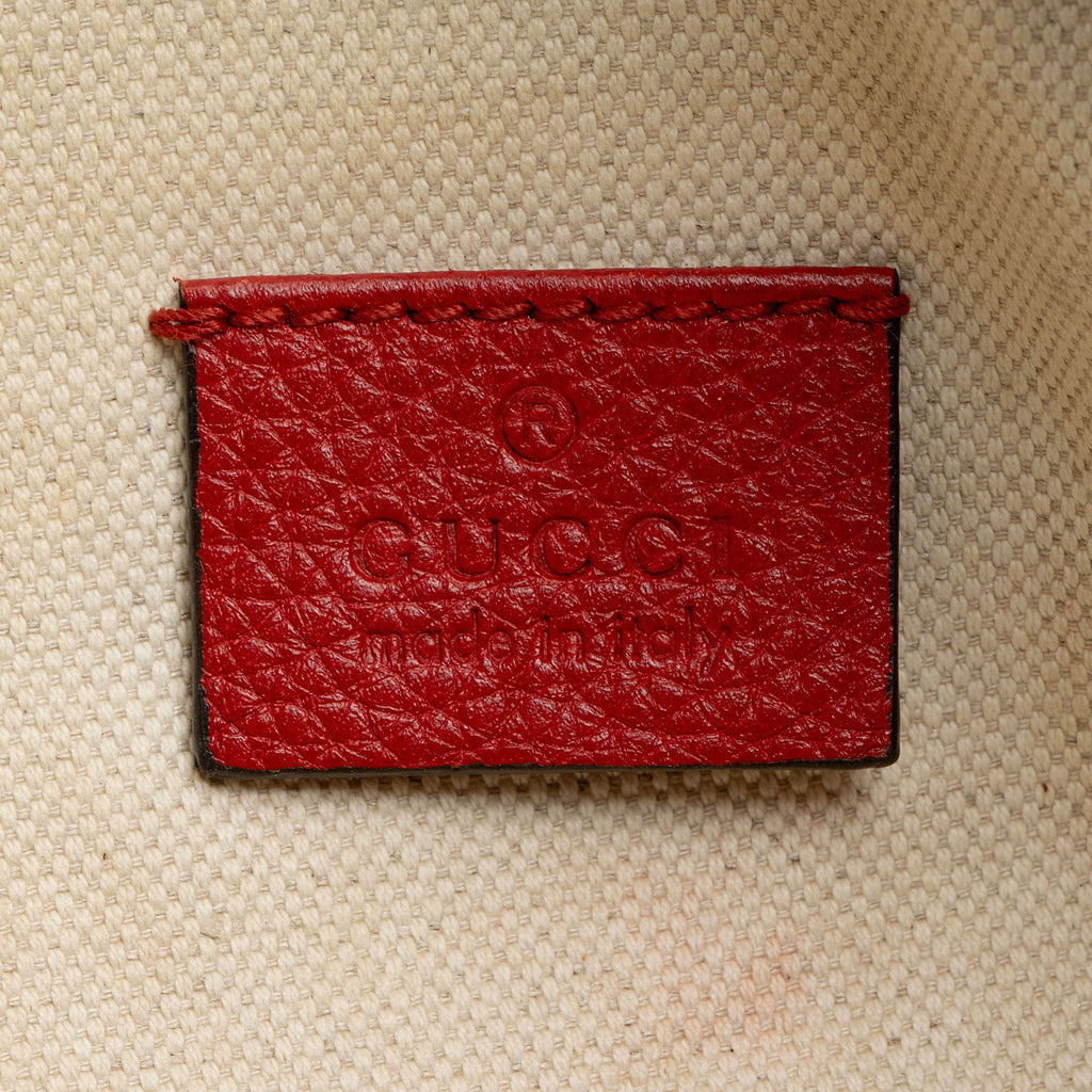 Gucci Leather Logo Large Belt Bag