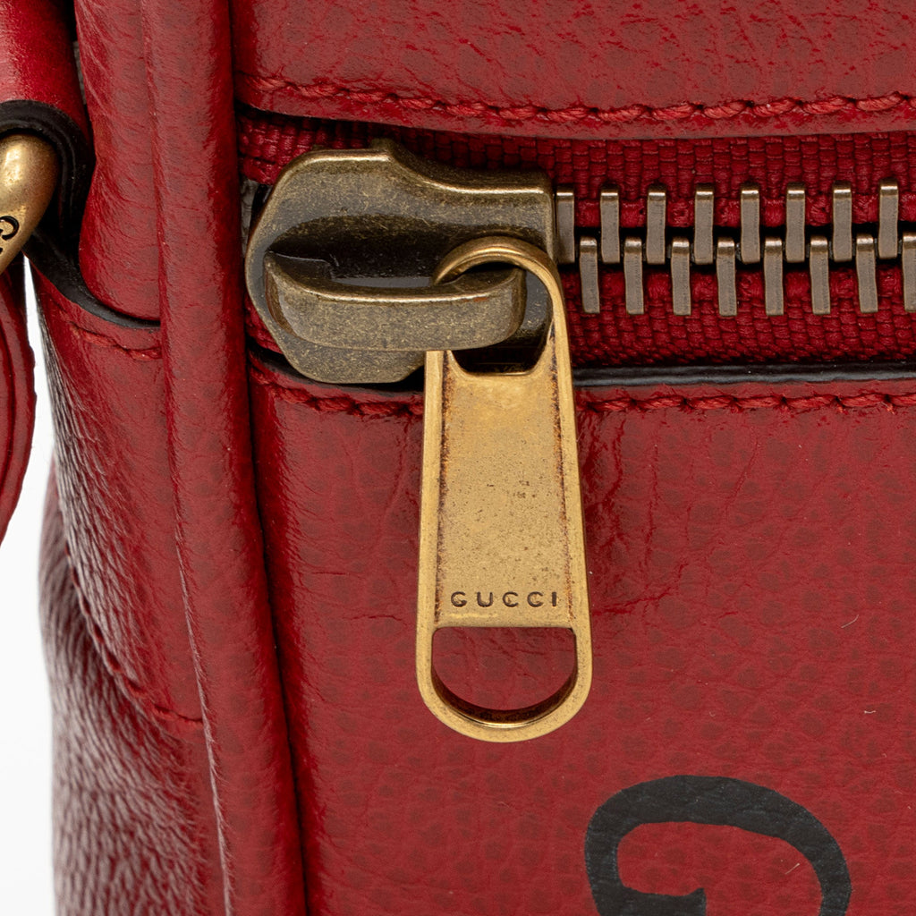 Gucci Leather Logo Messenger (SHF-pLuM4p)