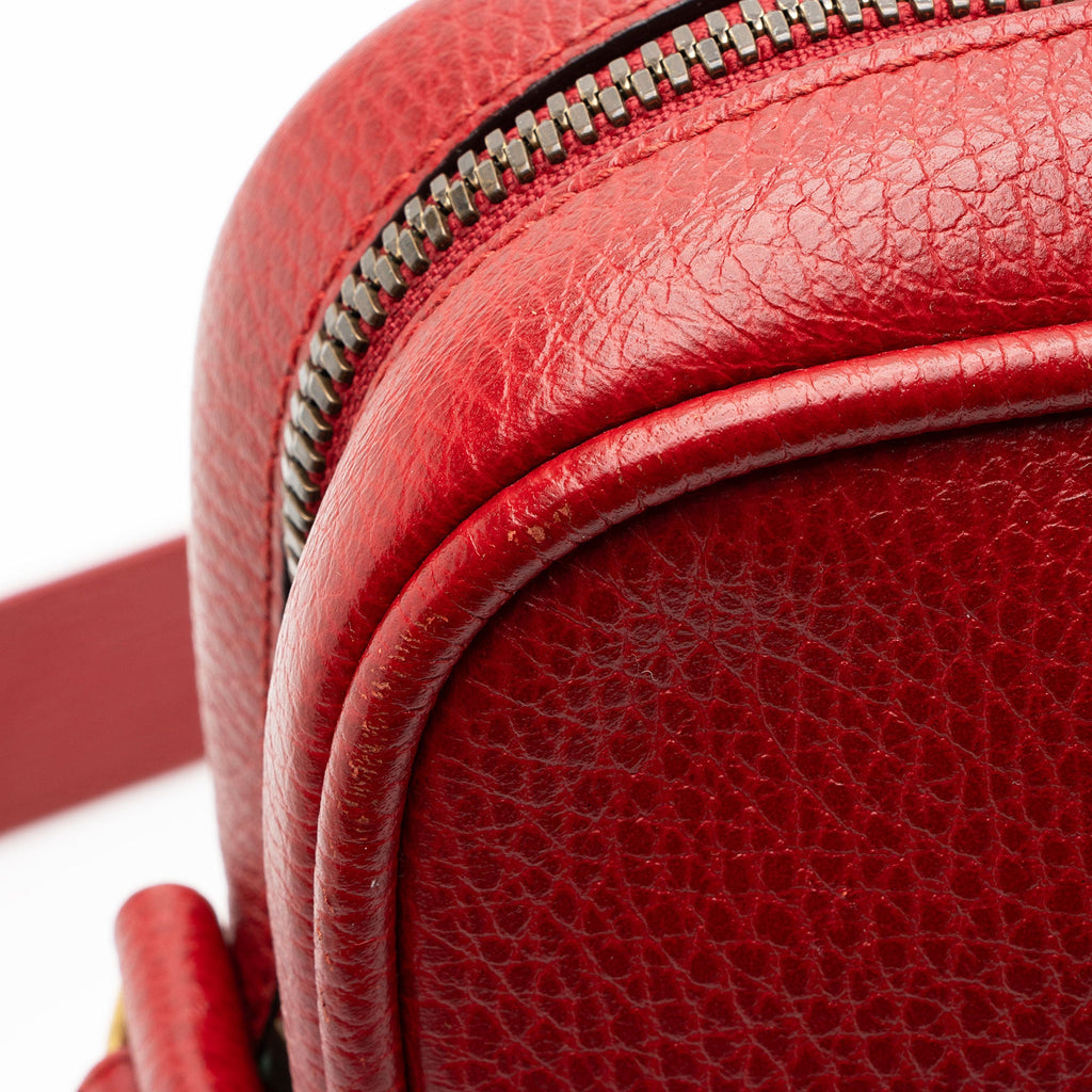 Gucci Leather Logo Messenger