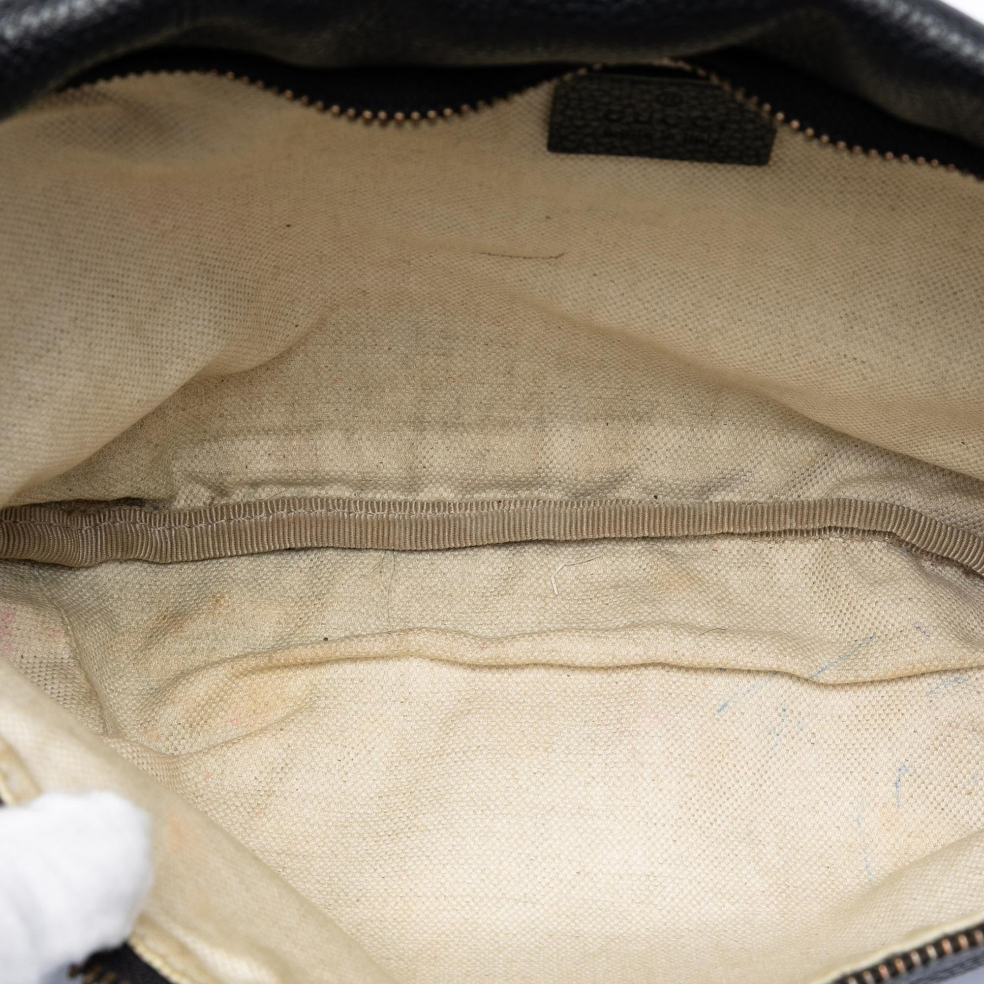 Gucci Leather Logo Web Belt Bag