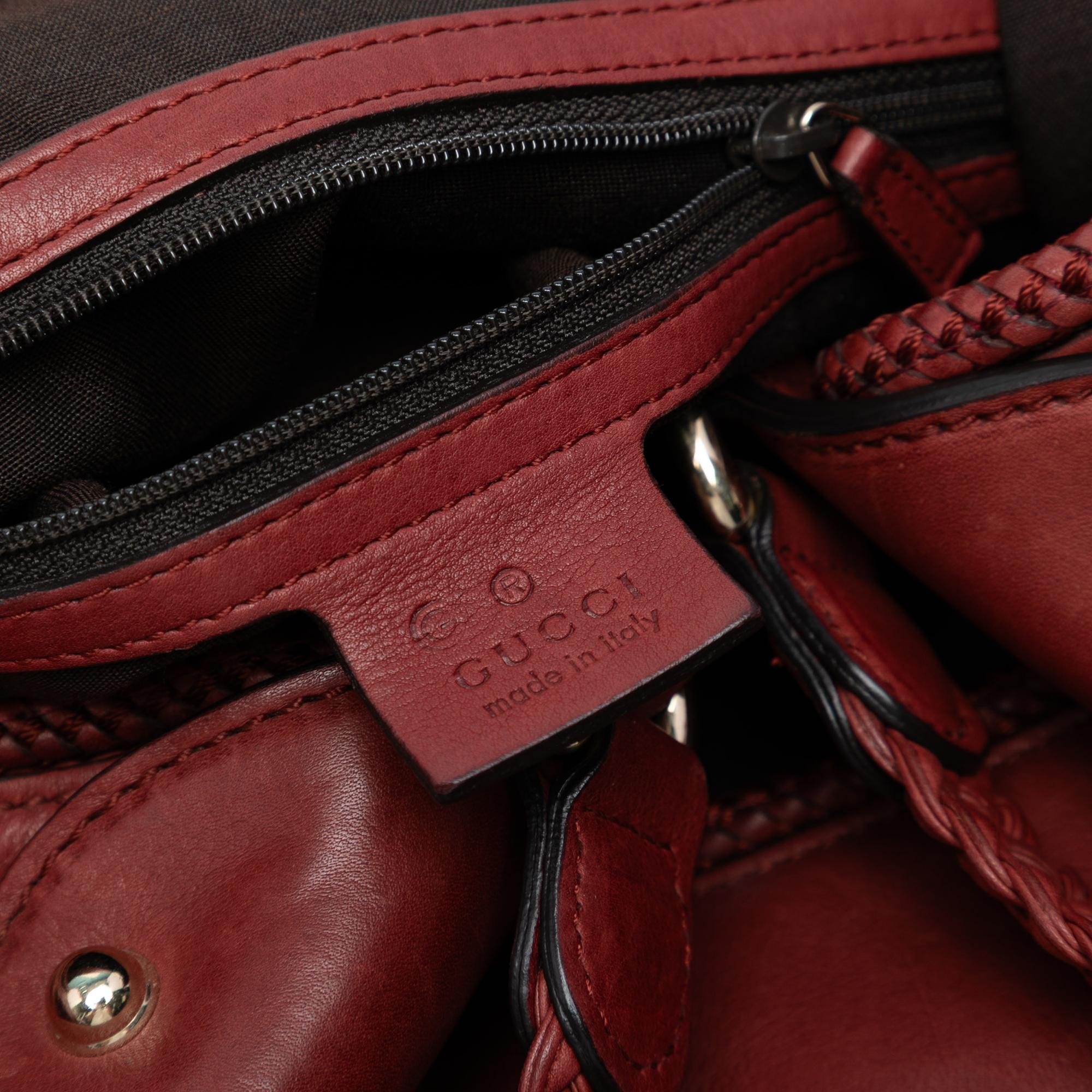 Gucci Leather Marrakech Hobo Bag