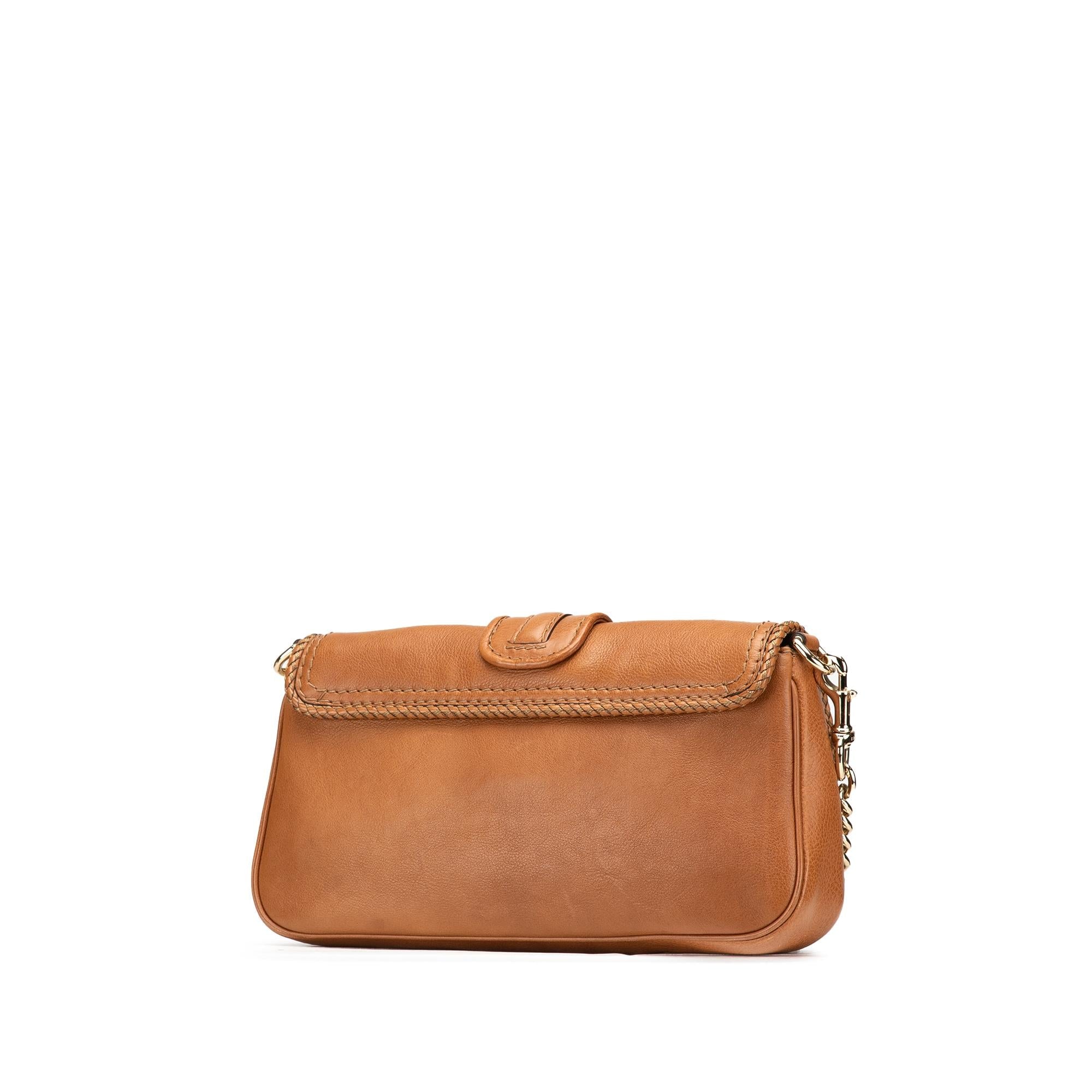 Gucci Leather Marrakech Shoulder Bag
