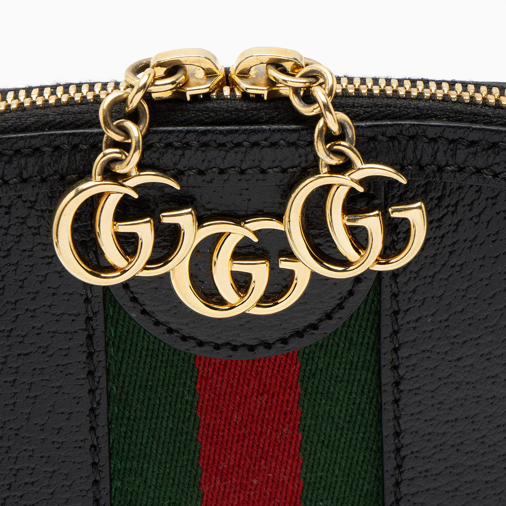 Gucci Leather Ophidia Dome Small Shoulder Bag