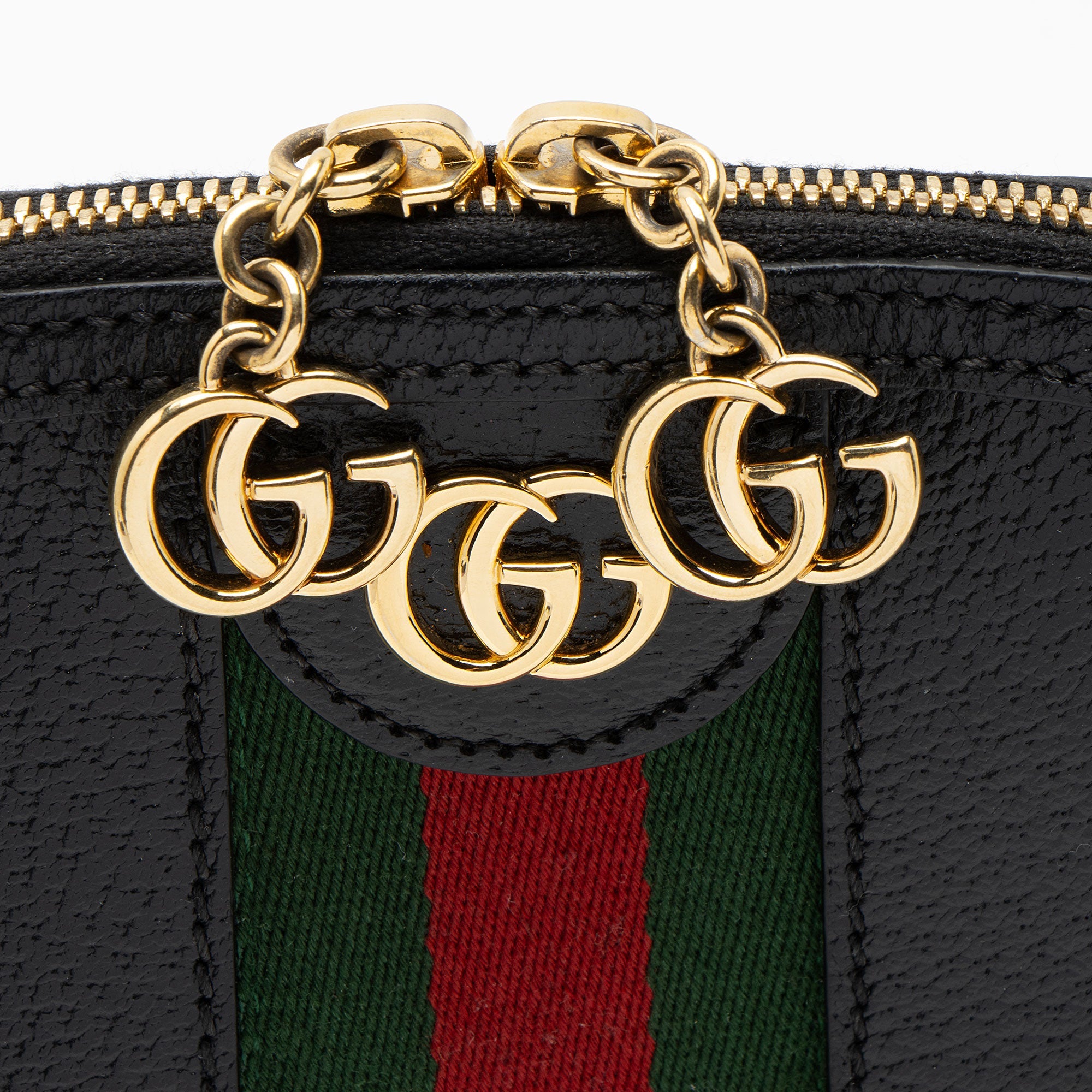 Gucci Leather Ophidia Dome Small Shoulder Bag
