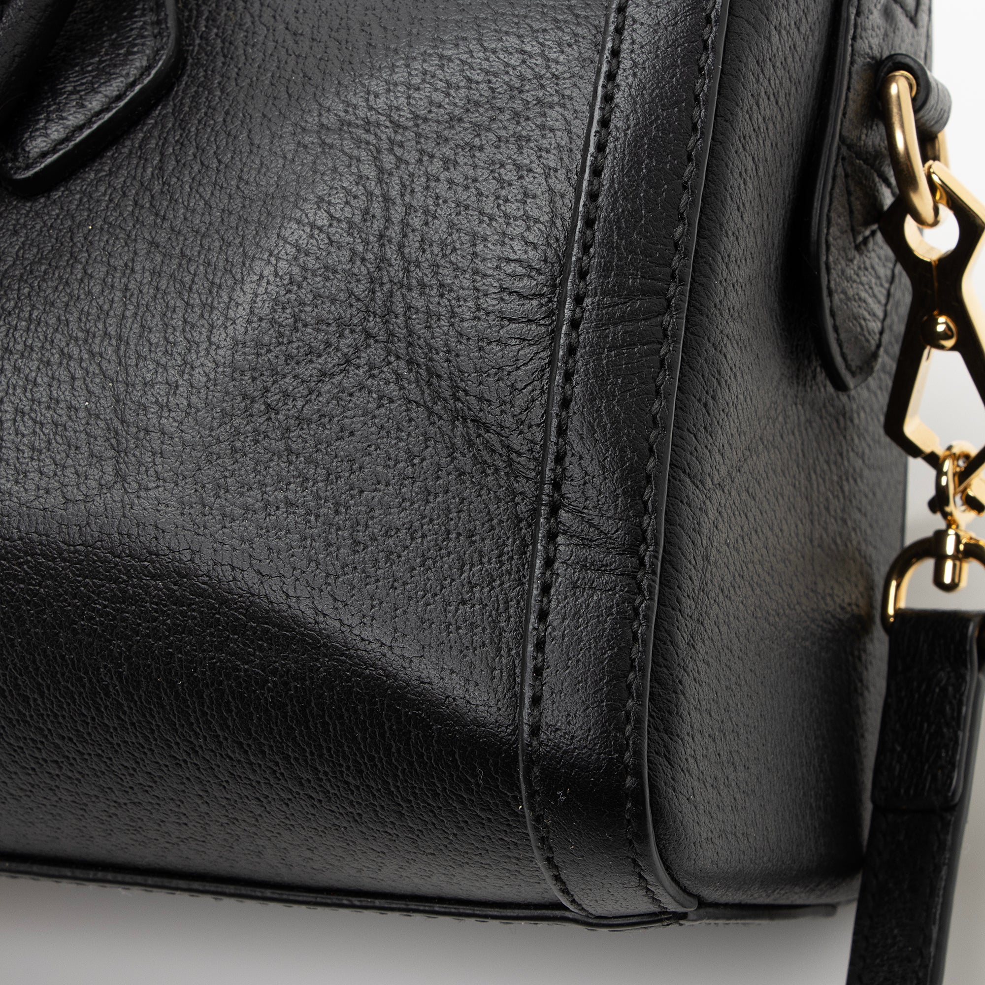 Gucci Leather Ophidia Medium Boston Bag (SHF-22477)