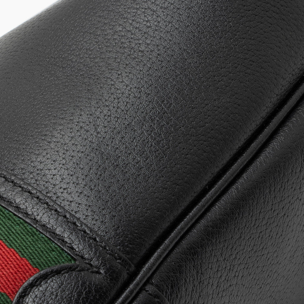 Gucci Leather Ophidia Small Bucket Bag (SHF-xMZSzx)
