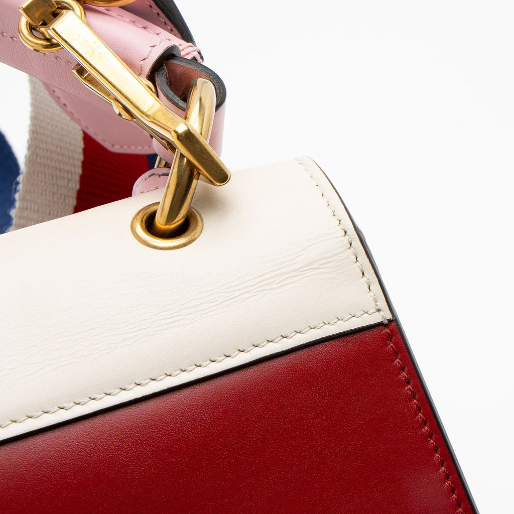 Gucci Leather Queen Margaret Top Handle (SHF-oBE2Ol)