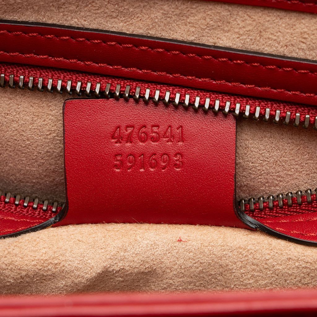 Gucci Leather Queen Margaret Top Handle