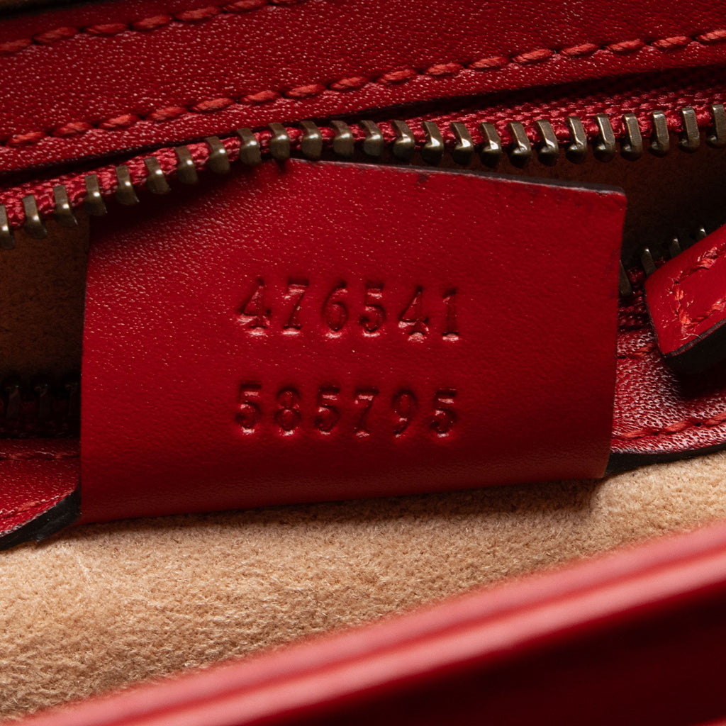 Gucci Leather Queen Margaret Top Handle