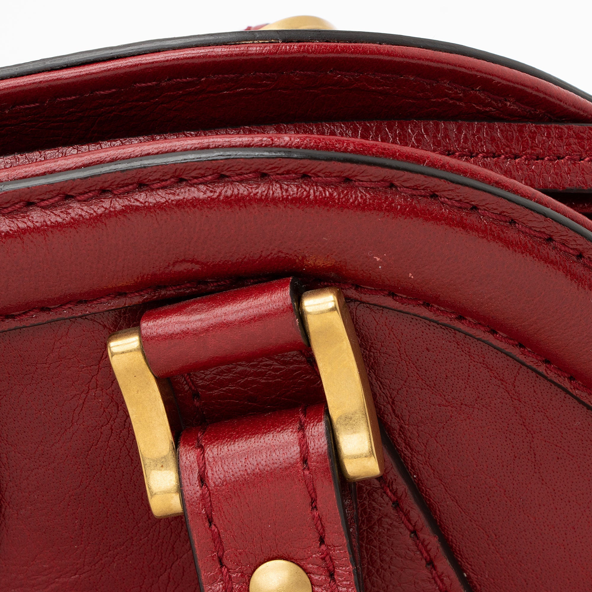 Gucci Leather Rebelle Medium Satchel