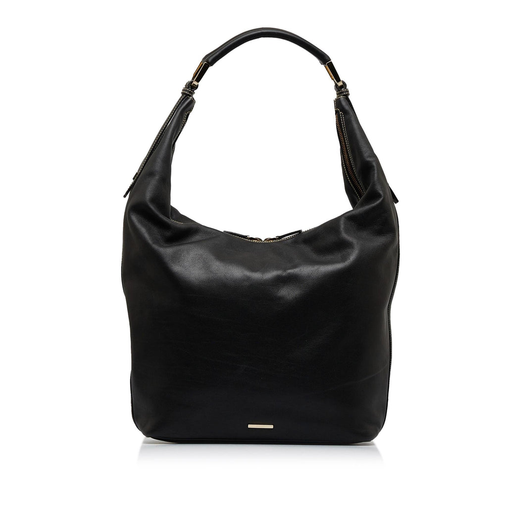 Gucci Leather Shoulder Bag (SHG-BBTMv6)