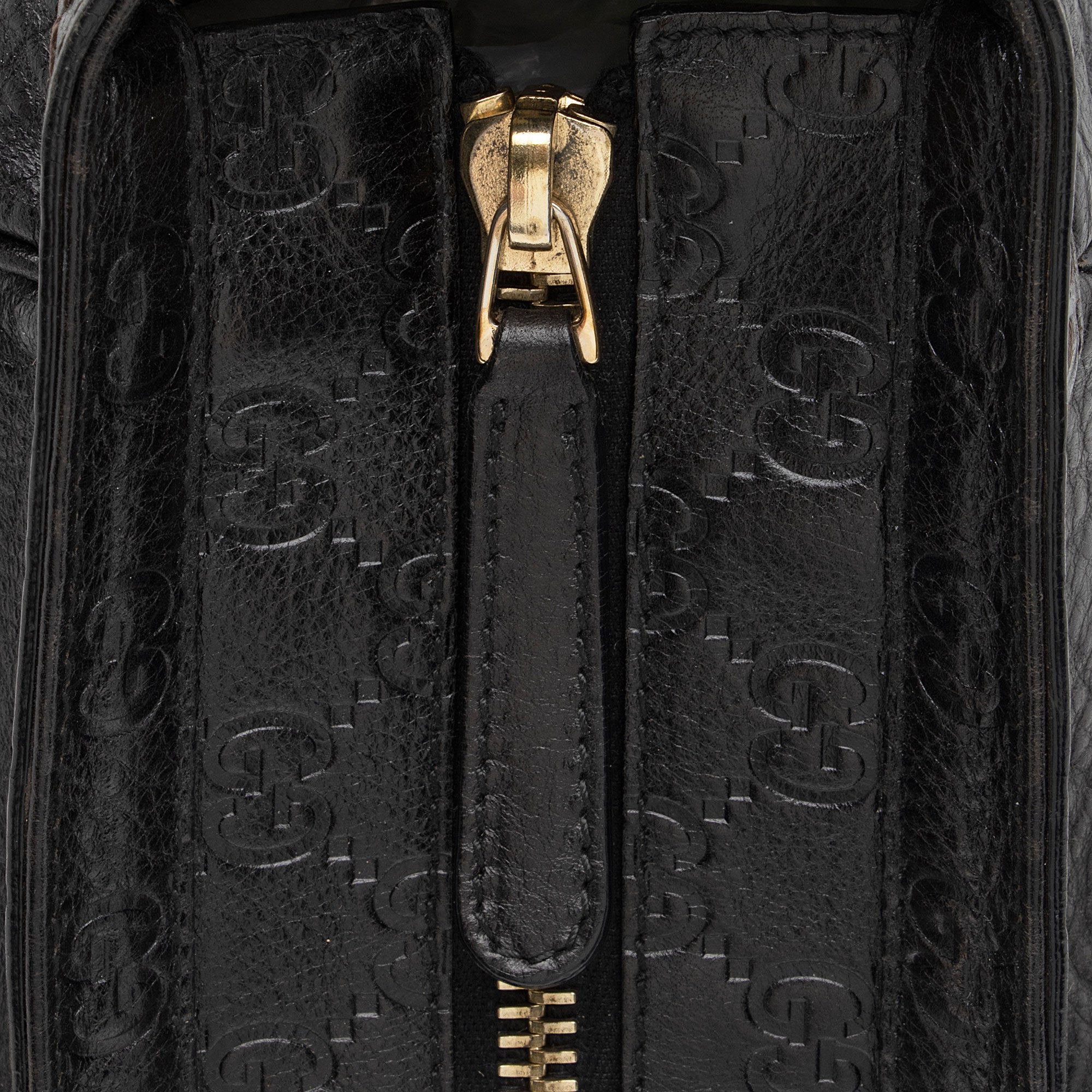 Gucci Leather Signoria Medium Tote (SHF-i1L2KK)