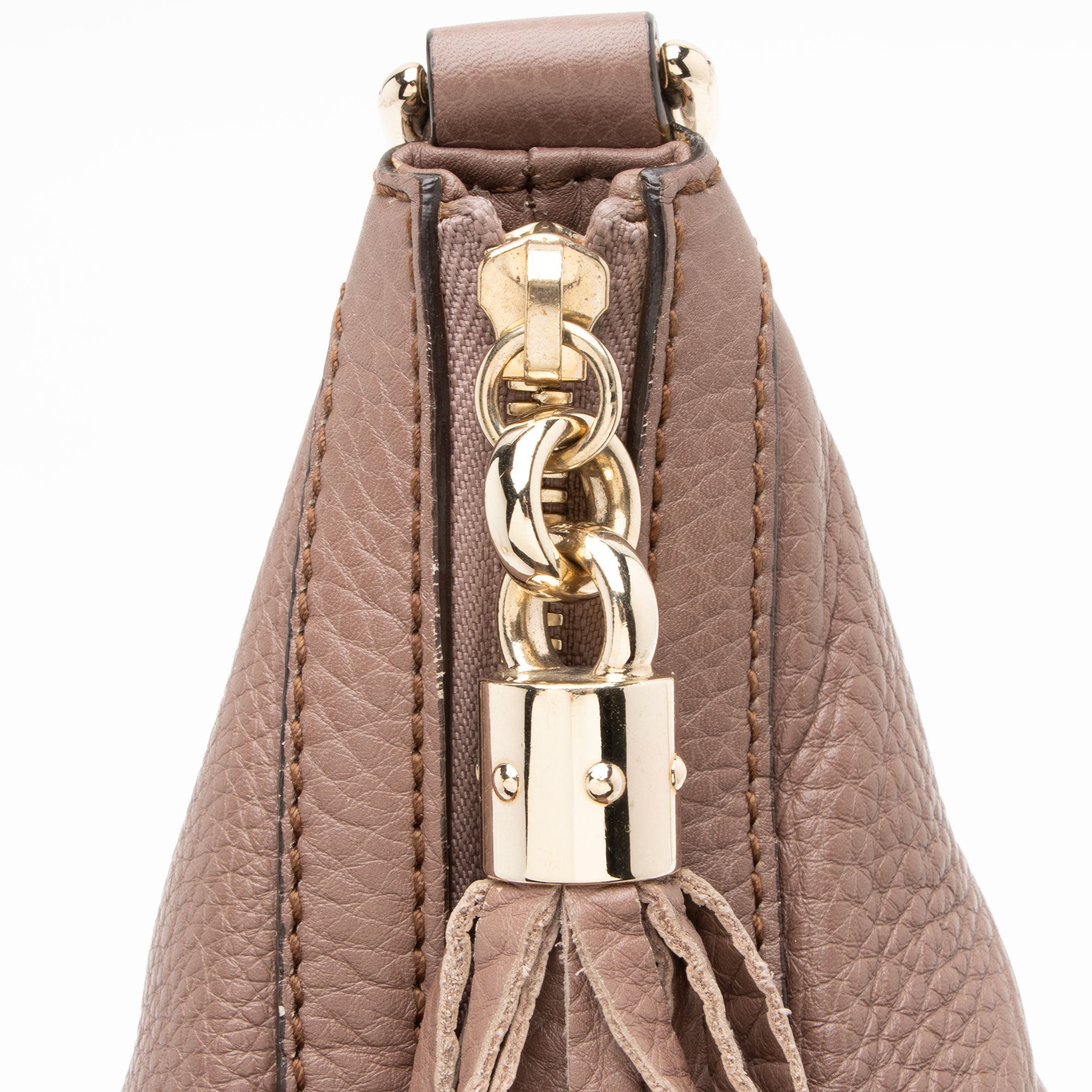 Gucci Leather Soho Chain Medium Hobo