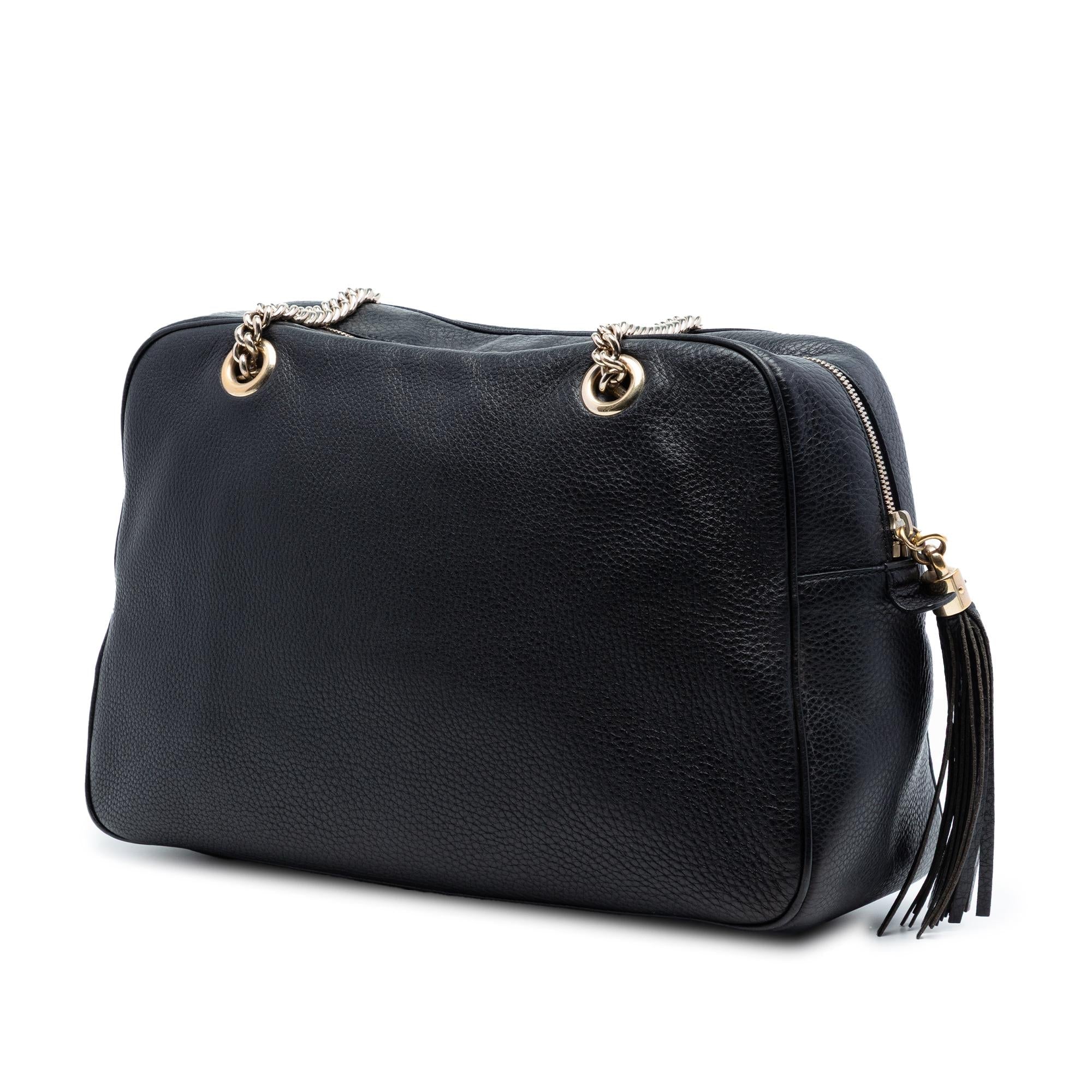 Gucci Leather Soho Chain Shoulder Bag