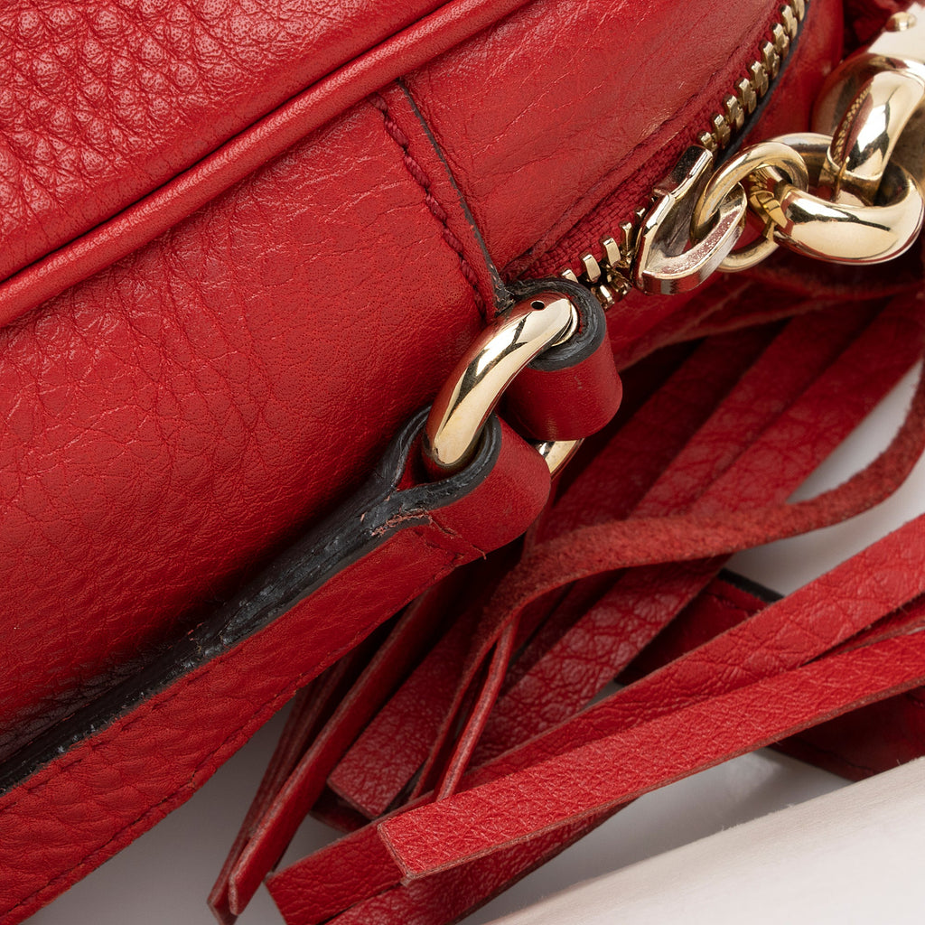 Gucci Leather Soho Disco Bag (SHF-22381)