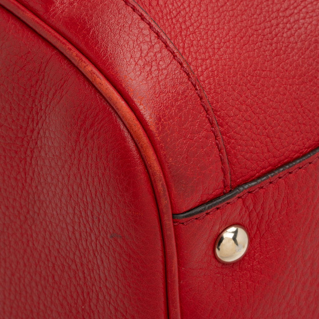 Gucci Leather Soho Medium Boston Bag (SHF-Xicyed)