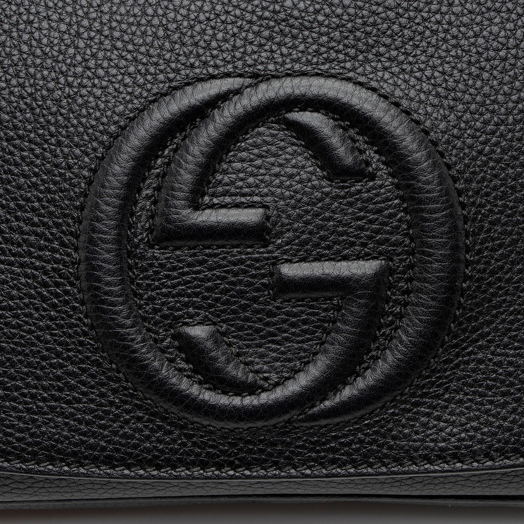 Gucci Leather Soho Medium Flap Bag