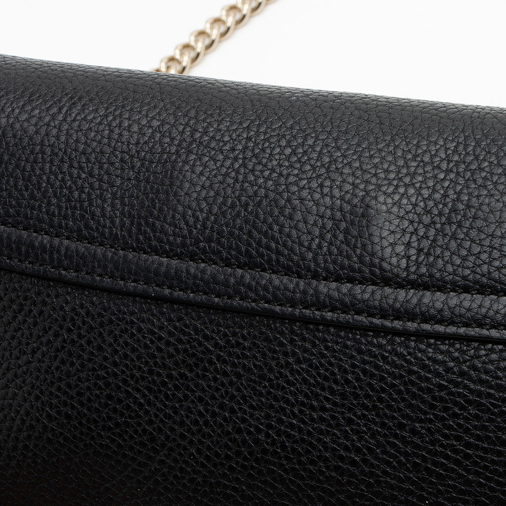 Gucci Leather Soho Medium Flap Bag