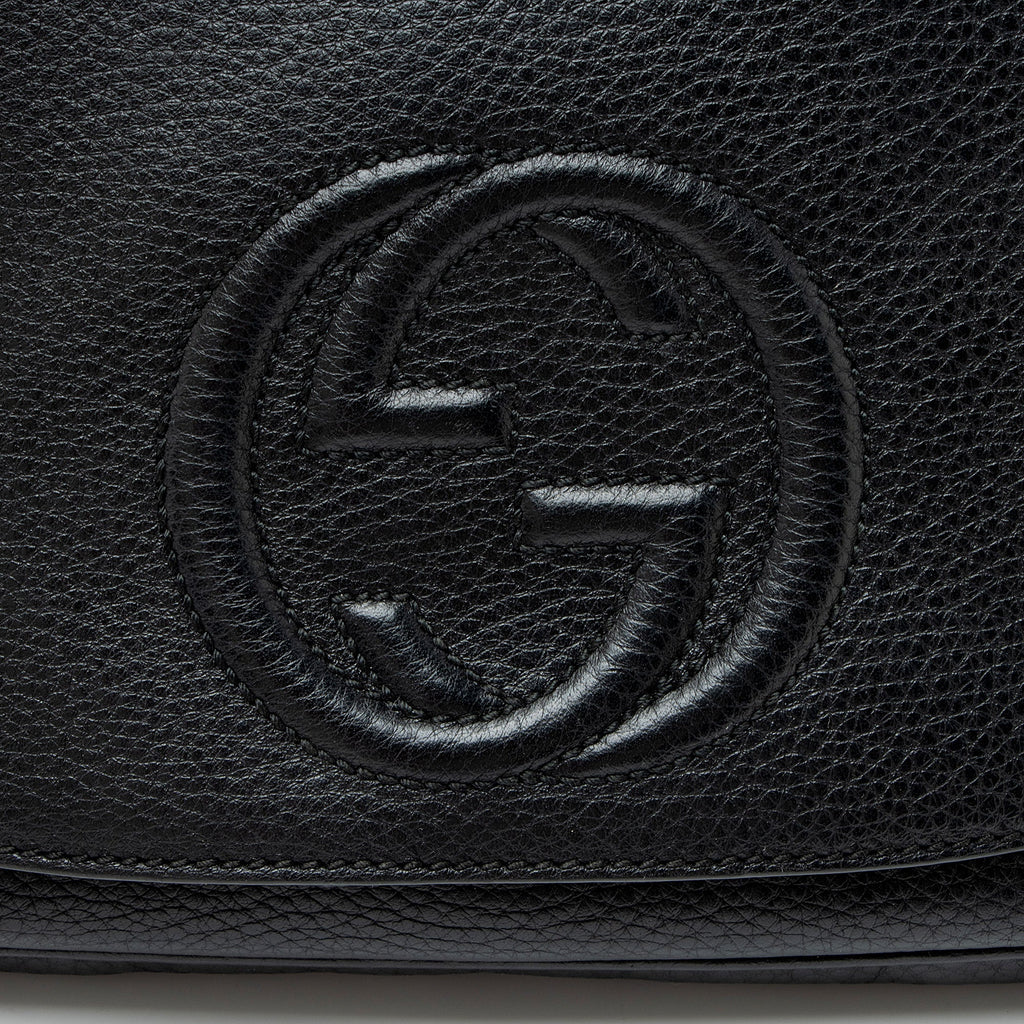 Gucci Leather Soho Medium Flap Bag