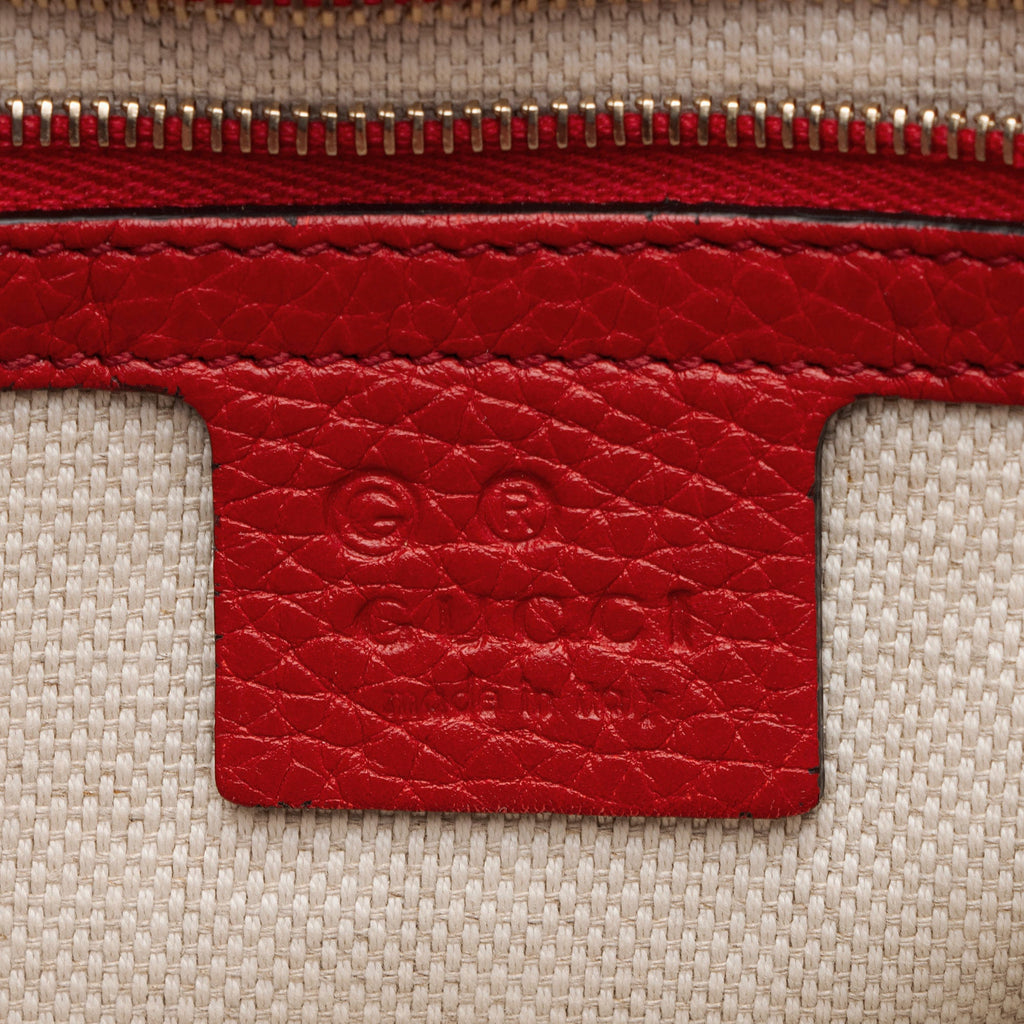 Gucci Leather Soho Medium Flap Bag