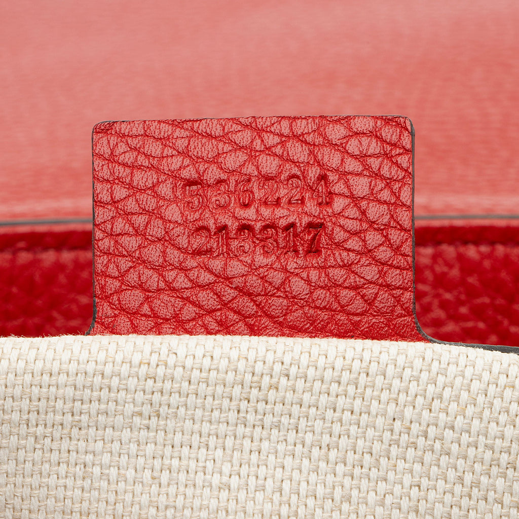 Gucci Leather Soho Medium Flap Bag