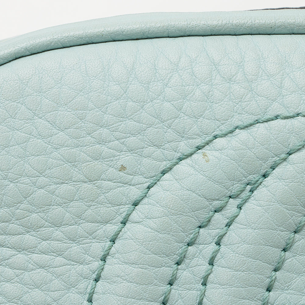 Gucci Leather Soho Mini Messenger Bag (SHF-21983)