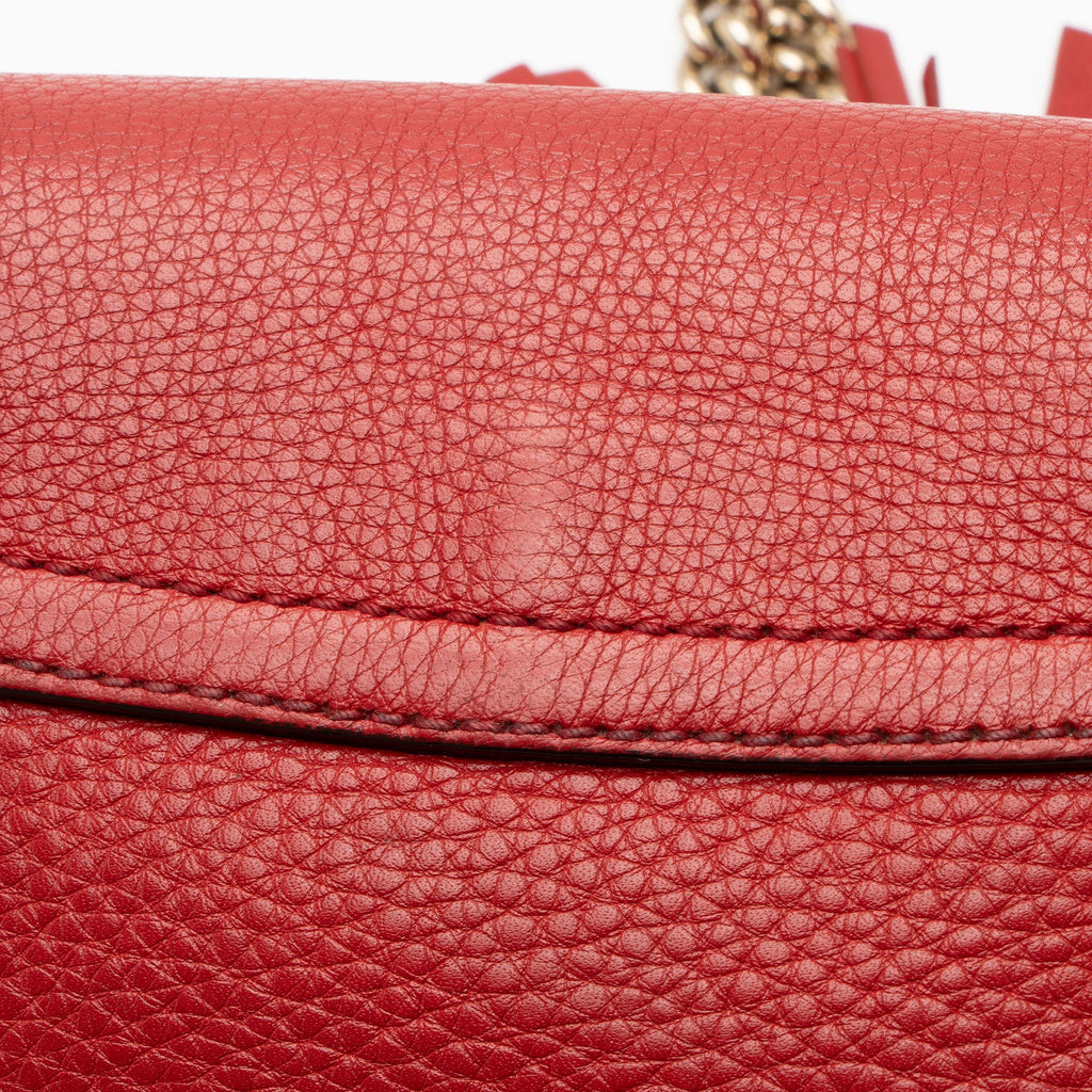 Gucci Leather Soho Small Chain Bag (SHF-AYxiLF)
