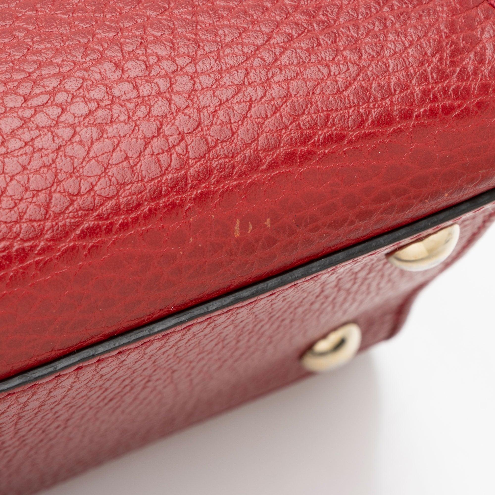 Gucci Leather Soho Small Satchel