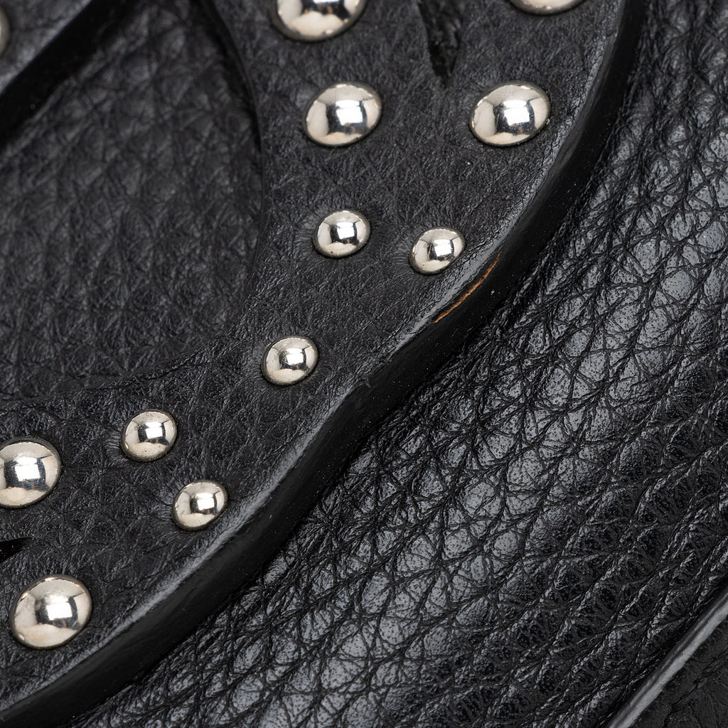 Gucci Leather Soho Studded Disco Bag (SHF-22623)