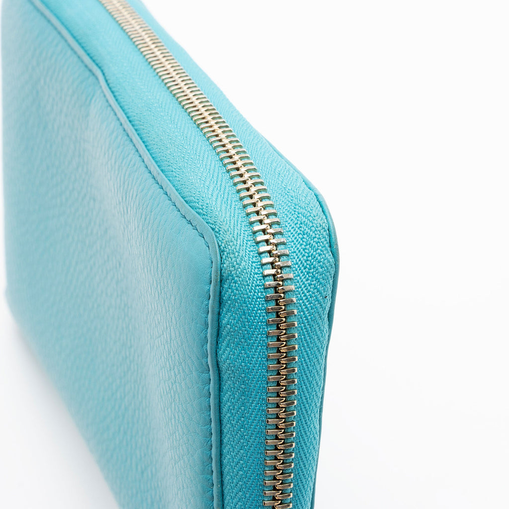 Gucci Leather Soho Zip Around Wallet