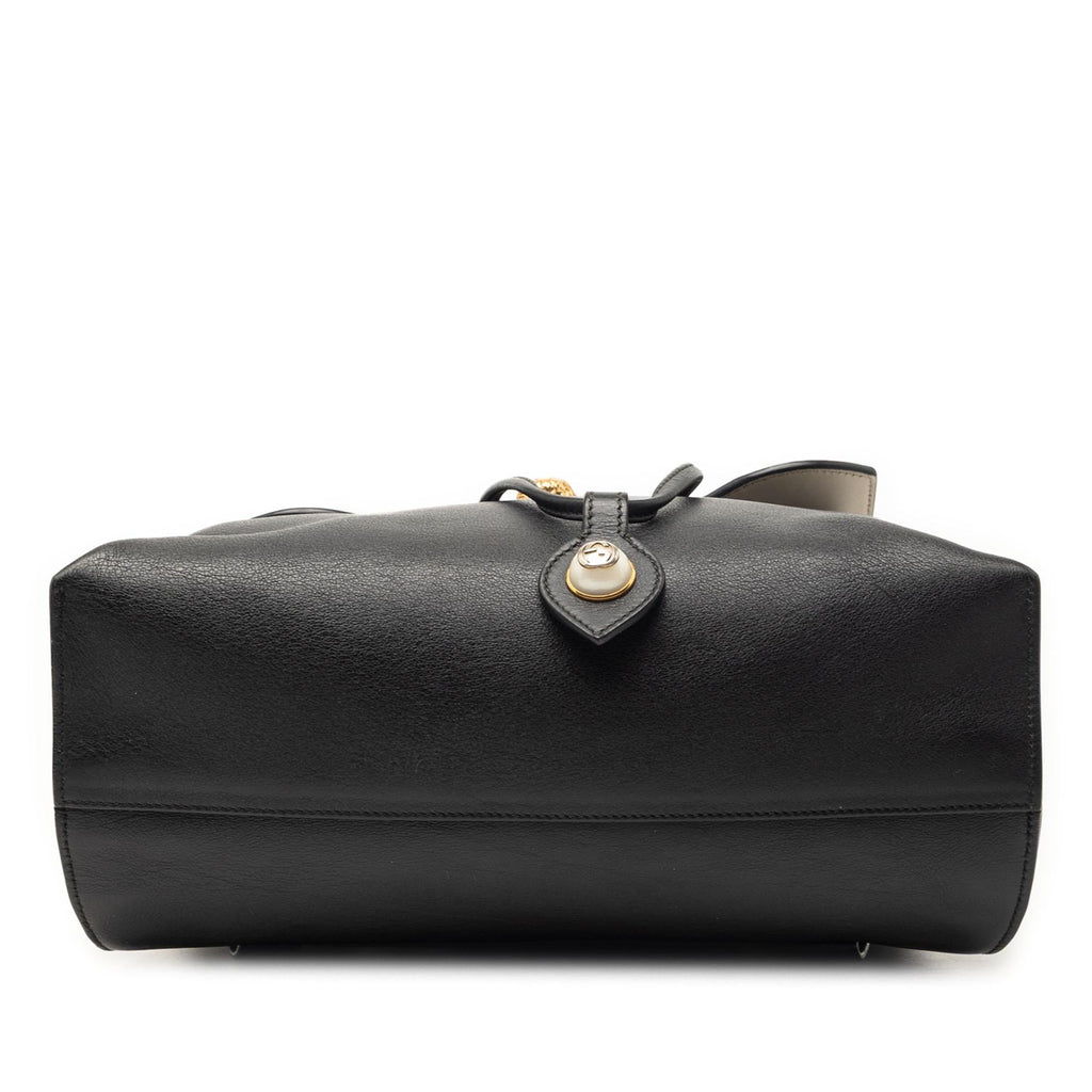 Gucci Leather Studded Animalier Malin Backpack