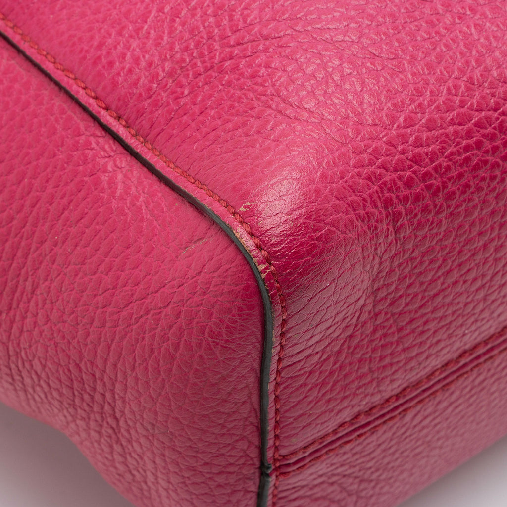 Gucci Leather Swing Tall Tote