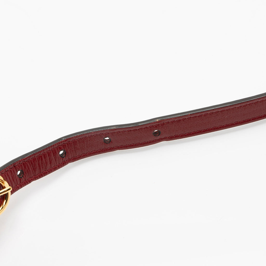 Gucci Leather Sylvie 1969 Medium Top Handle