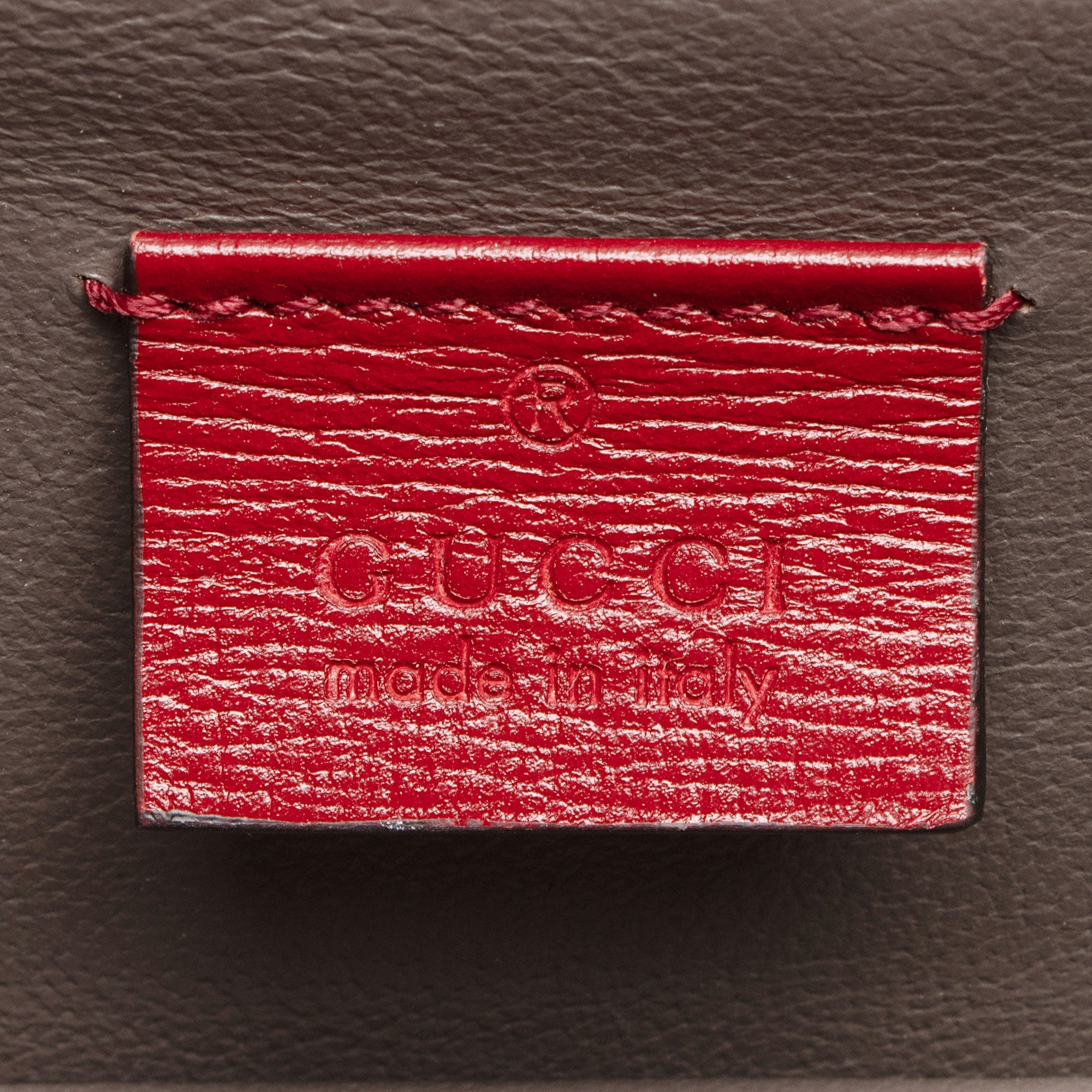 Gucci Leather Sylvie 1969 Mini Shoulder Bag
