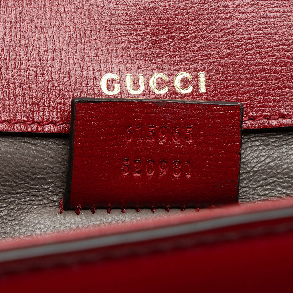 Gucci Leather Sylvie 1969 Mini Shoulder Bag