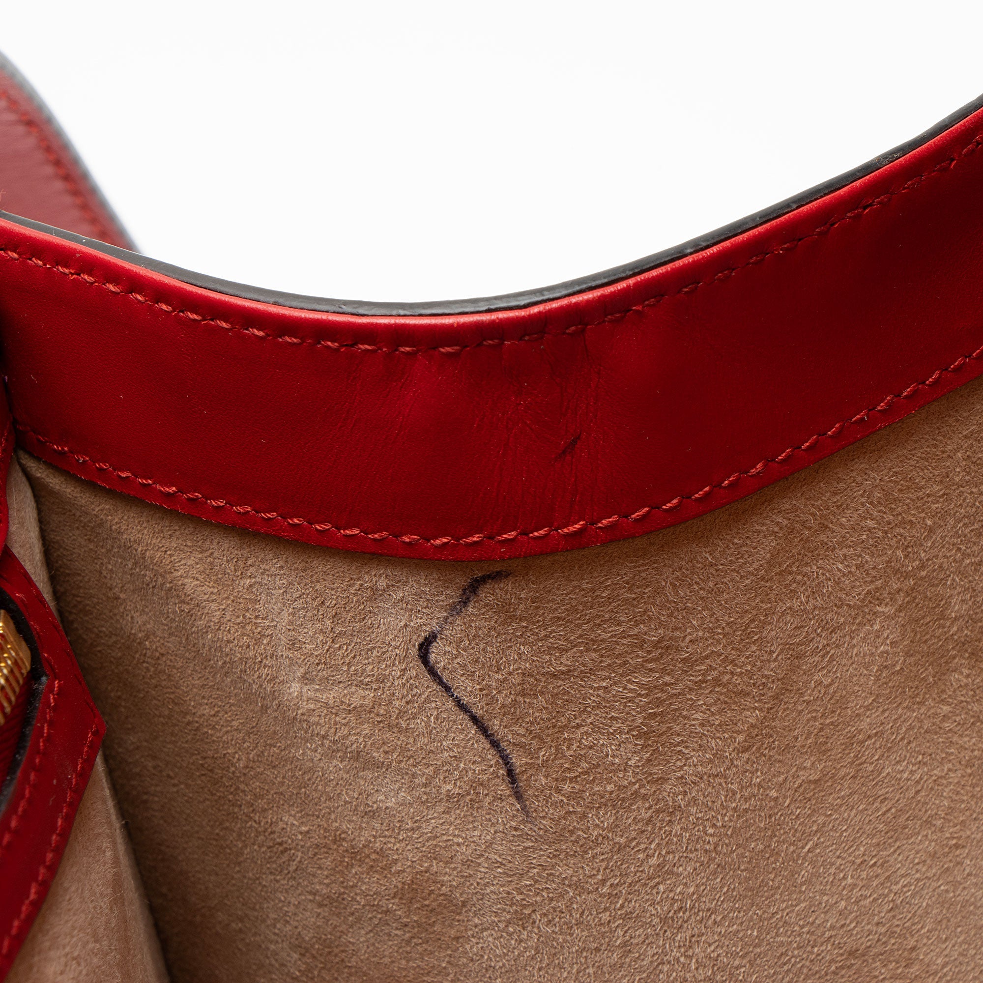 Gucci Leather Sylvie Medium Top Handle