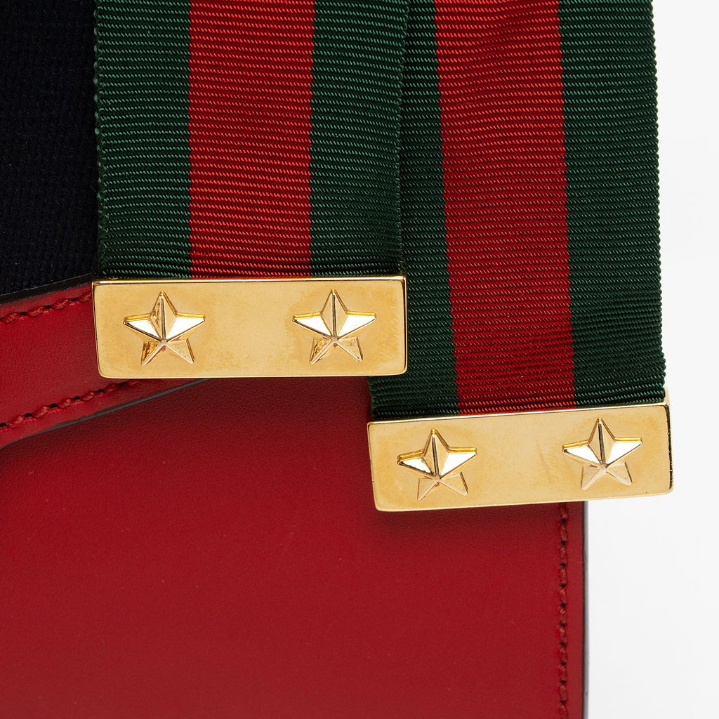 Gucci Leather Sylvie Mini Chain Bag