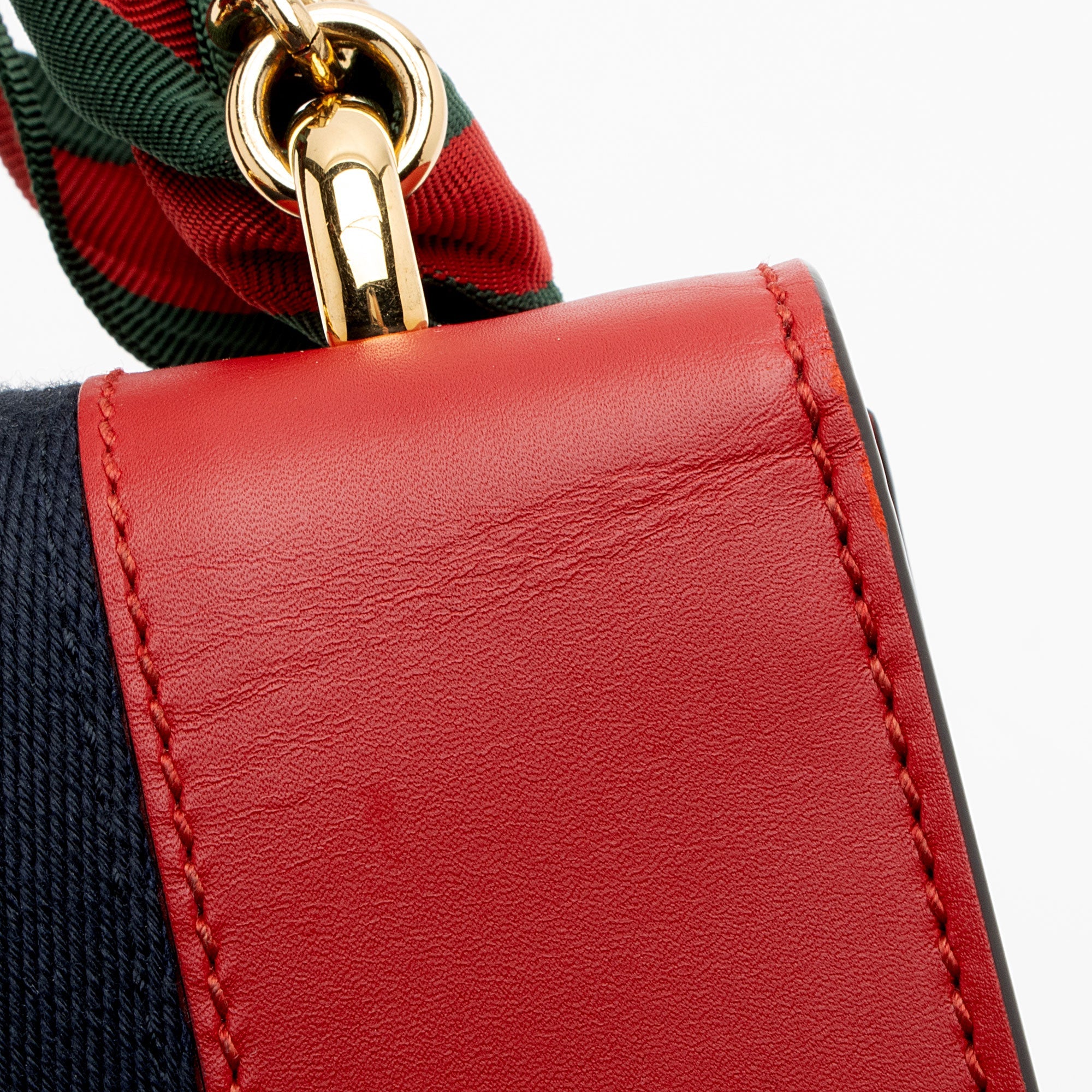 Gucci Leather Sylvie Mini Chain Bag