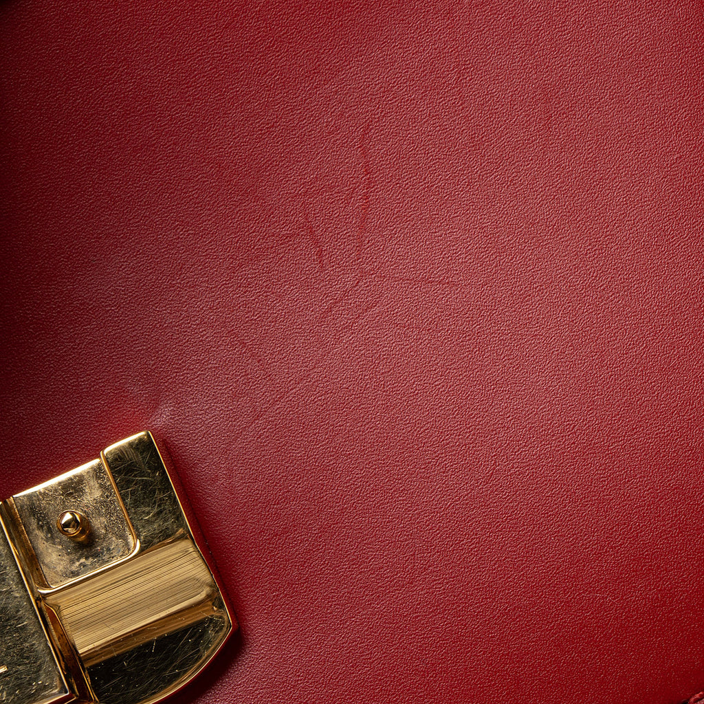 Gucci Leather Sylvie Mini Top Handle