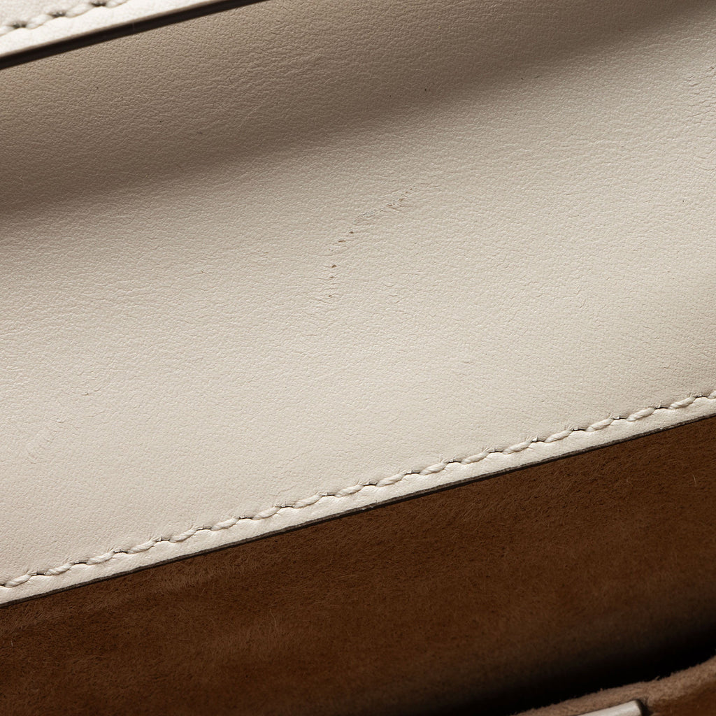 Gucci Leather Sylvie Mini Top Handle