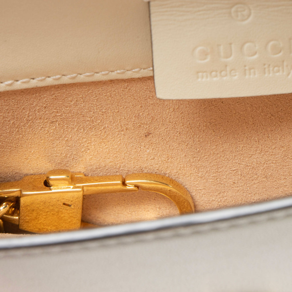 Gucci Leather Sylvie Super Mini Bag