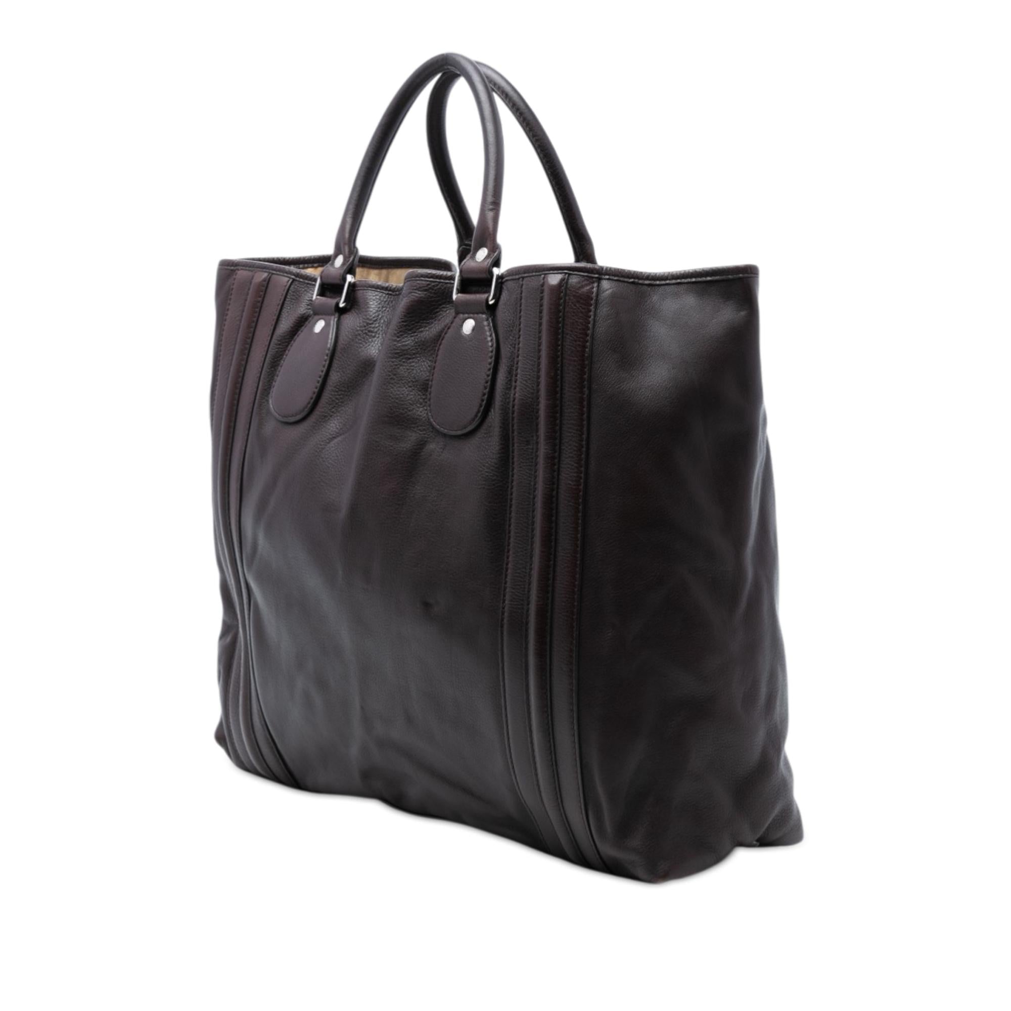 Gucci Leather Tote