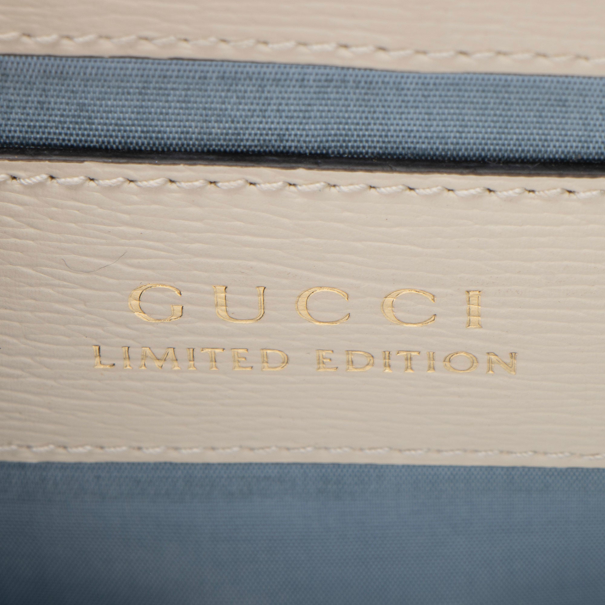Gucci Leather Valentines Sylvie Mini Top Handle