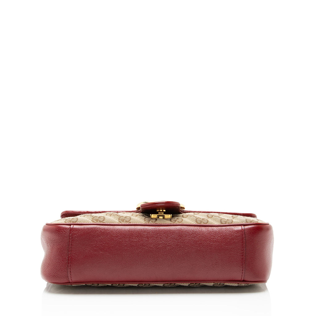 Gucci Matelasse GG Canvas GG Marmont Medium Flap Bag