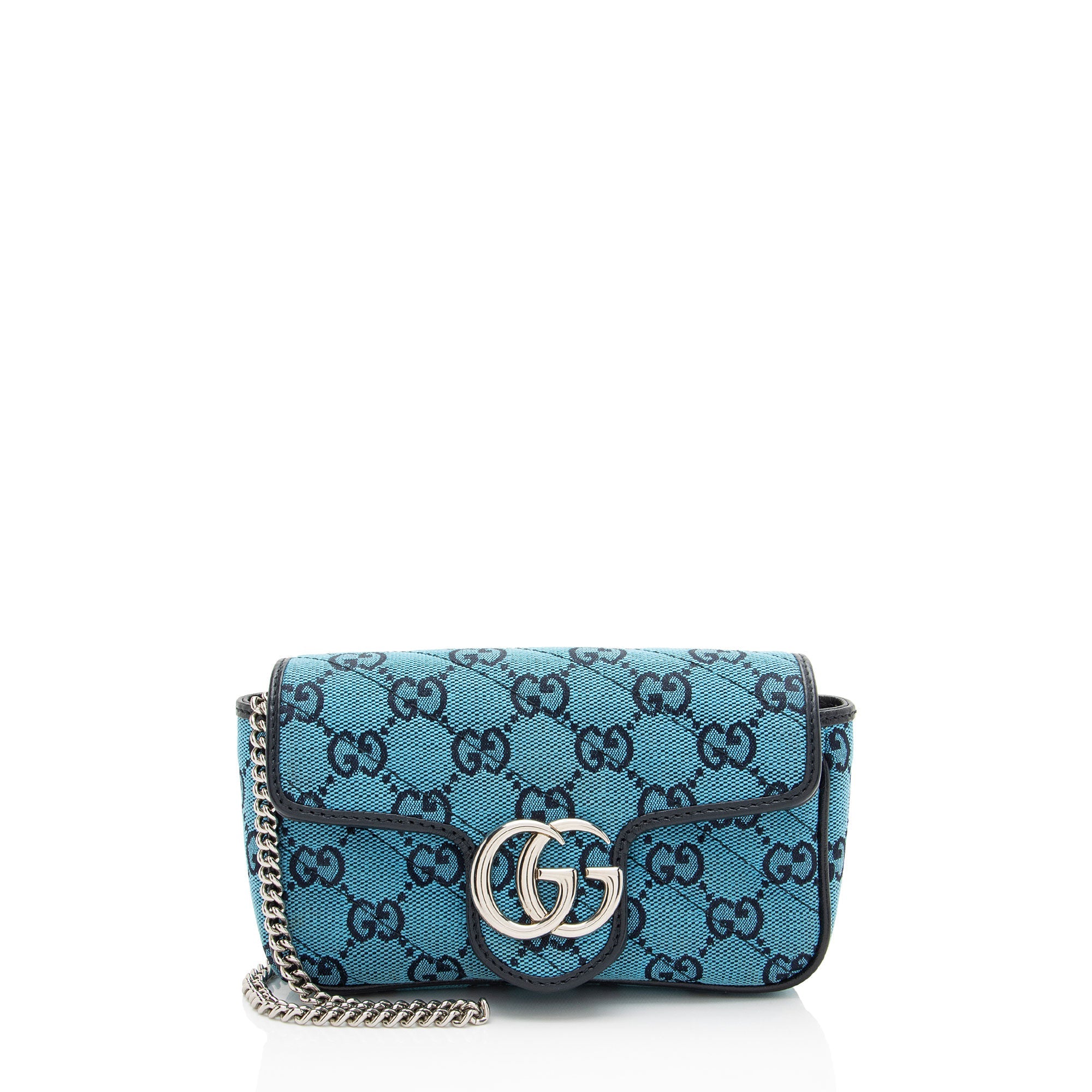 Gucci Matelasse GG Canvas GG Marmont Mini Flap Bag