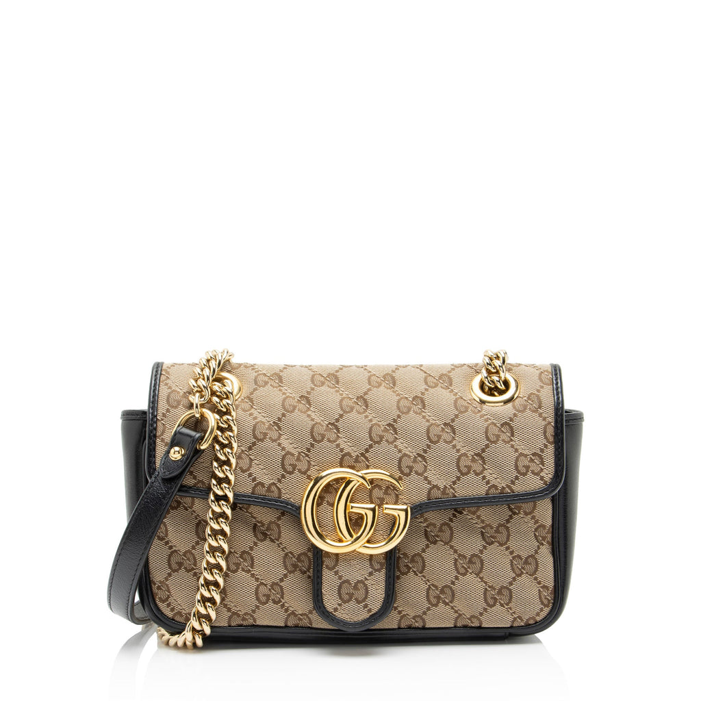 Gucci Matelasse GG Canvas GG Marmont Small Flap Bag