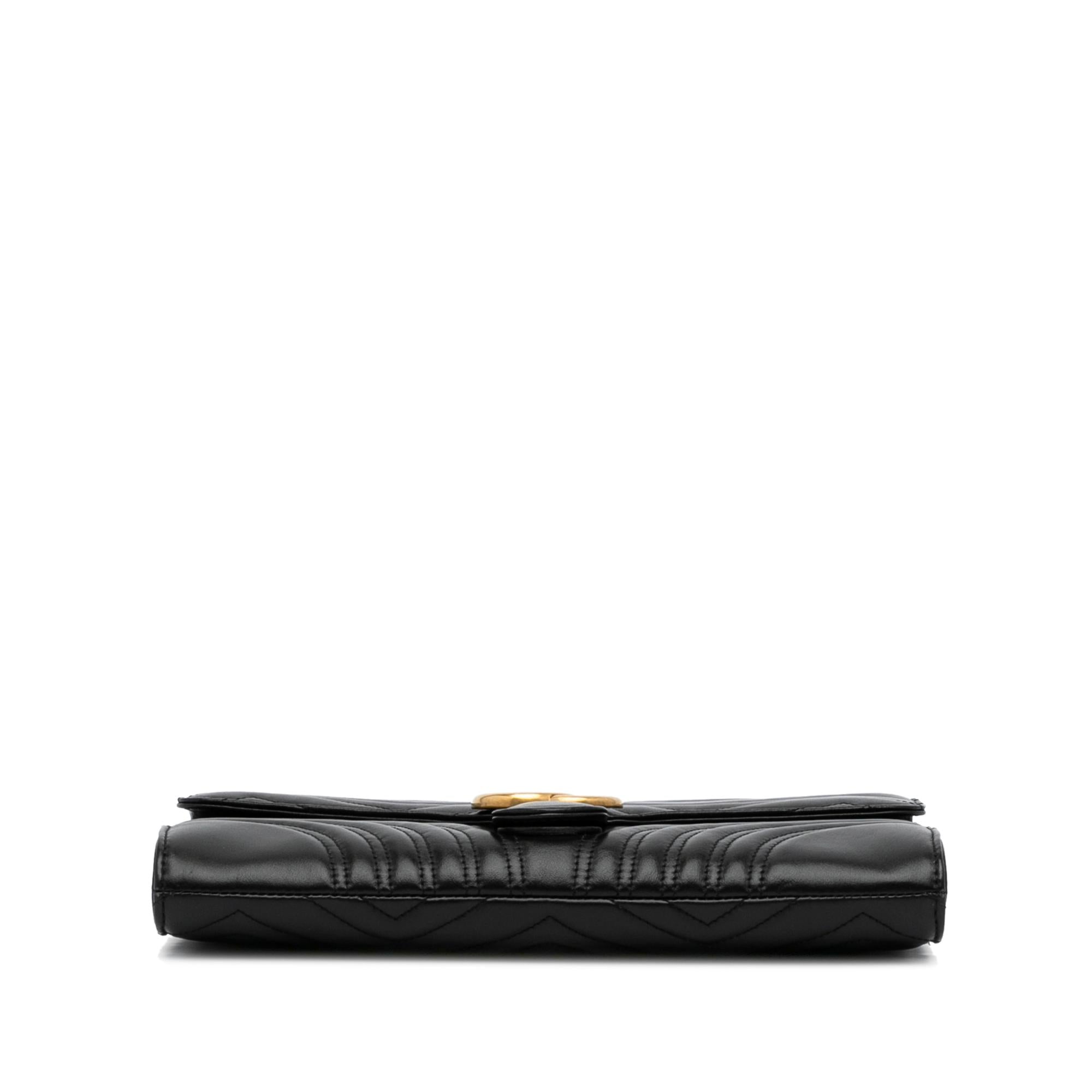 Gucci Matelasse GG Marmont Clutch (SHG-y2VUML)