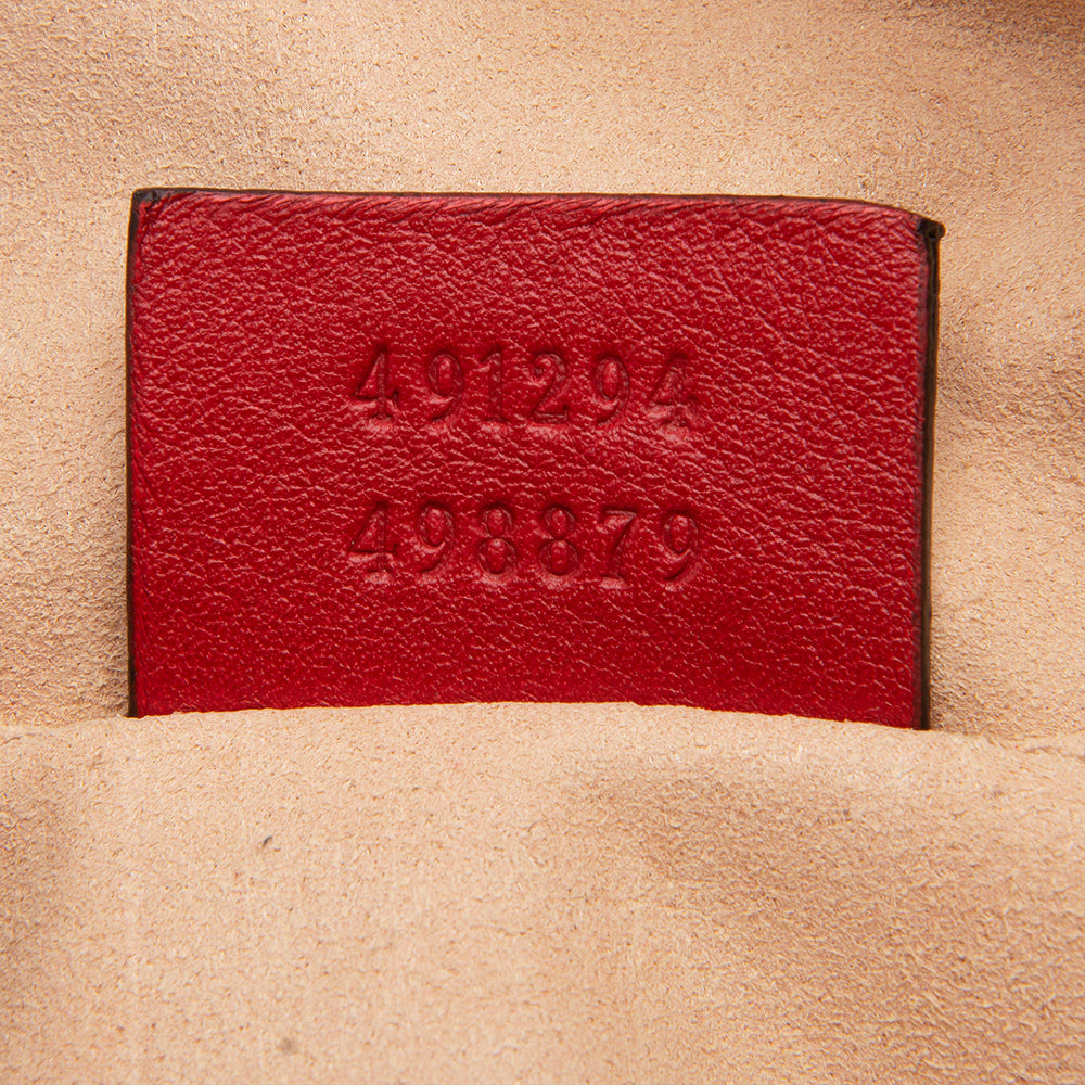 Gucci Matelasse Leather GG Marmont Belt Bag - Size 30 / 75 (SHF-13067)