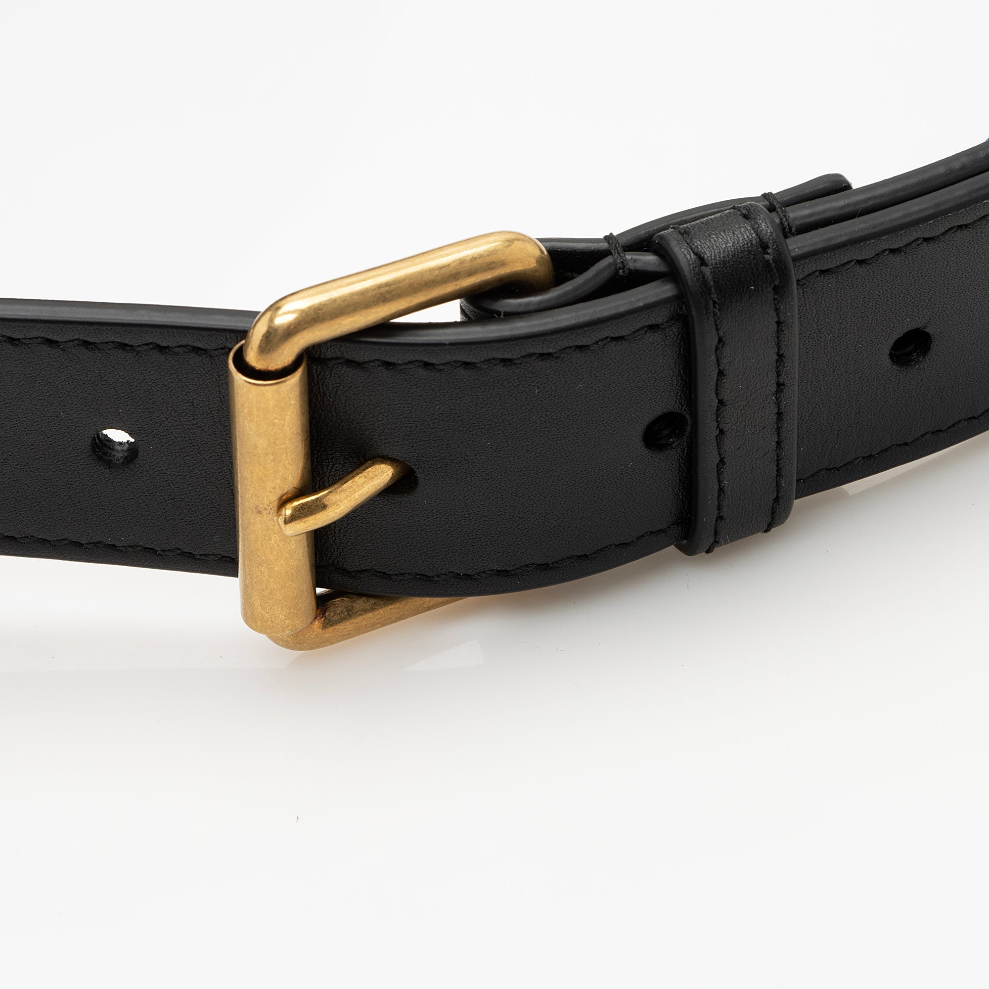 Gucci Matelasse Leather GG Marmont Belt Bag - Size 34 / 85 (SHF-23400)